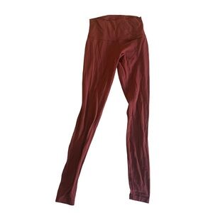 LULULEMON align 28” high rise leggings | Chianti Red | Size 6 | GUC